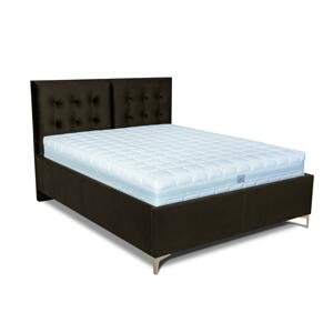 MOOD posteľ Riviera s kovovým nožným výklopom 2205/zlatá PLOCHA SPANIA: 120 x 200 cm