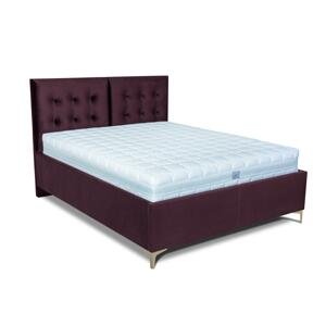 MOOD posteľ Riviera s kovovým nožným výklopom 2229/zlatá PLOCHA SPANIA: 120 x 200 cm