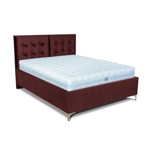 MOOD posteľ Riviera s kovovým nožným výklopom 2231/zlatá PLOCHA SPANIA: 120 x 200 cm