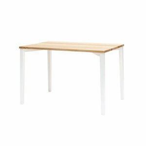 RAGABA Triventi jedálenský stôl obdĺžnik - hranaté nohy FARBA: jaseň/biela