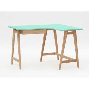 RAGABA Luka rohový písací stôl pravý FARBA: mätová zelená