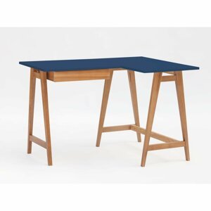 RAGABA Luka rohový písací stôl pravý FARBA: námornícka modrá