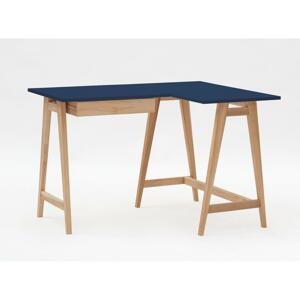 RAGABA Luka rohový písací stôl pravý FARBA: námornícka modrá
