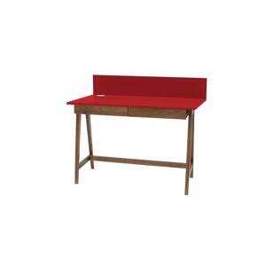 RAGABA Luka písací stôl so zásuvkou FARBA: červená