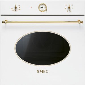 SMEG Coloniale multifunkčná vstavaná rúra SF800B biela/zlatá + 5 ročná záruka zdarma