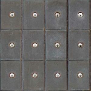 MINDTHEGAP Industrial Metal Cabinets - tapeta