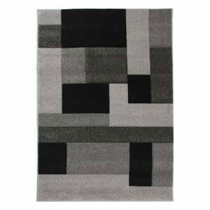 Čierno-sivý koberec Flair Rugs Cosmos, 120 × 170 cm