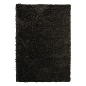 Čierny koberec Flair Rugs Cariboo Black, 160 × 230 cm