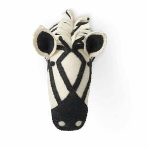 Vlnená dekorácia v tvare zvieraťa Mr. Fox Zebra
