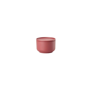 Červená servírovacia miska s vekom Zone Peili, ⌀ 9 cm
