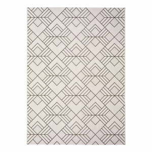 Bielo-béžový vonkajší koberec Universal Silvana Caretto, 160 x 230 cm