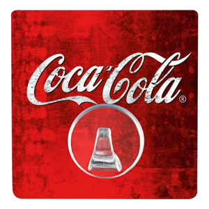 Samodržiaci vešiak Wenko Static-Loc Coca-Cola Classic