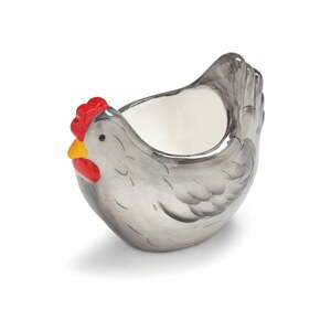 Stojan na vajíčko v tvare sliepky z glazovanej keramiky Cooksmart ® Farmers Kitchen