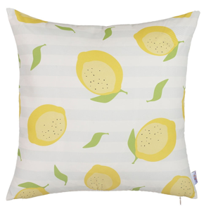 Obliečka na vankúš Apolena Floating Lemons, 43 × 43 cm