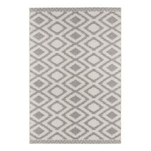 Sivo-krémový vonkajší koberec NORTHRUGS Isle, 180 x 280 cm