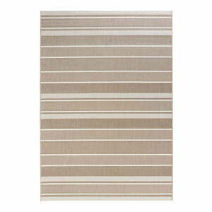 Béžový vonkajší koberec Bougari Strap, 80 x 150 cm