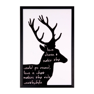 Obraz sømcasa Black Deer, 40 × 60 cm