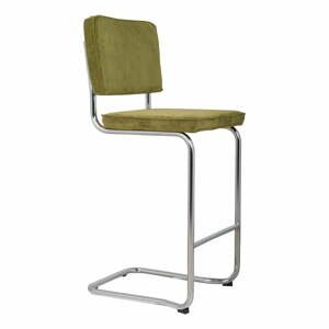 Khaki barová stolička 113 cm Ridge Rib – Zuiver