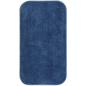 Modrá kúpeľňová predložka Confetti Miami, 67 × 120 cm