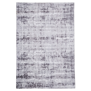 Sivý koberec Floorita Abstract Grey, 120 × 180 cm