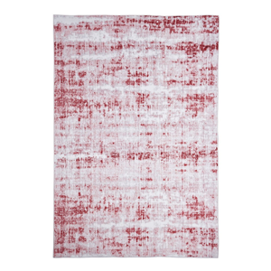Červeno-sivý koberec Floorita Abstract Grey Burgundy, 120 × 180 cm