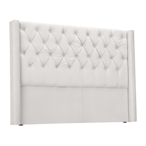 Čelo postele v striebornej farbe Windsor & Co Sofas Queen, 196 × 120 cm
