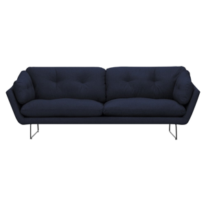 Tmavomodrá trojmiestna pohovka Windsor & Co Sofas Comet