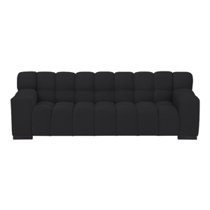 Čierna trojmiestna pohovka Windsor & Co Sofas Moon