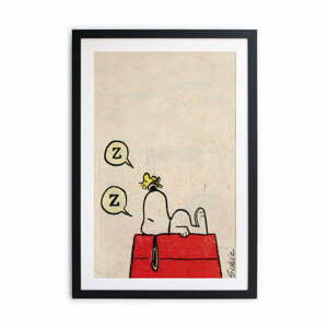 Obraz Really Nice Things Snoopy Sleeps, 40 × 60 cm