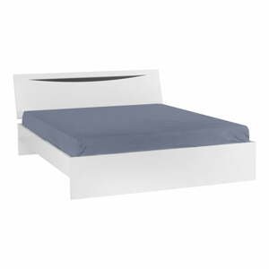 Biela dvojlôžková posteľ Artemob Letty, 160 × 200 cm