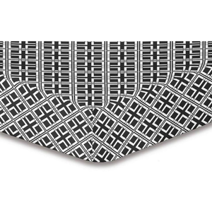 Plachta z mikrovlákna DecoKing Hypnosis Triangles Felipa, 90 × 200 cm