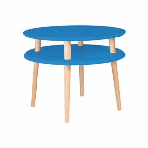 Modrý konferenčný stolík Ragaba Ufo, ⌀ 57 cm