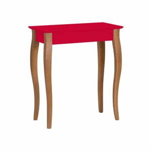 Červený konzolový stolík Ragaba Lillo, šírka 65 cm