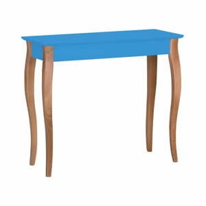Modrý konzolový stolík Ragaba Lillo, šírka 85 cm
