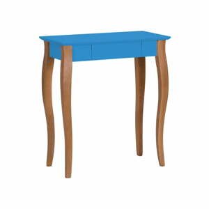 Modrý písací stôl Ragaba Lillo, šírka 65 cm