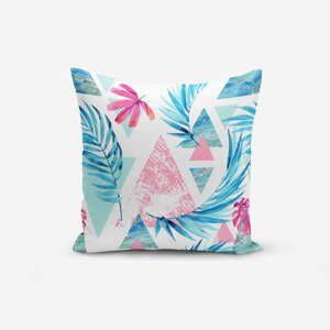 Obliečka na vankúš Minimalist Cushion Covers Palm Geometric Şekiller, 45 × 45 cm