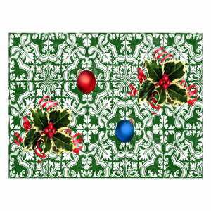 Sada 2 obdĺžnikových prestieraní Crido Consulting Festive Mosaic, 40 × 30 cm