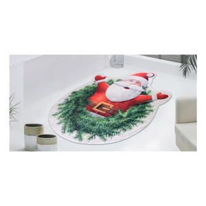 Koberec Vitaus Happy Santa, 80 × 120 cm