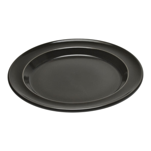 Čierny plytký tanier Emile Henry, ⌀ 28 cm