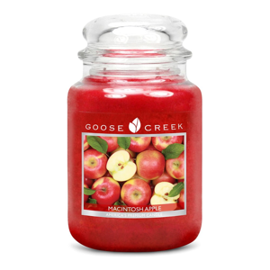 Vonná sviečka v sklenenej dóze Goose Creek Červené Jablko, 150 hodín horenia