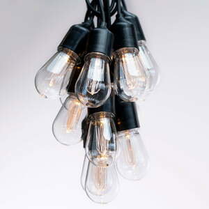 LED svetelná reťaz DecoKing Bulb, 10 svetielok, dĺžka 3 m