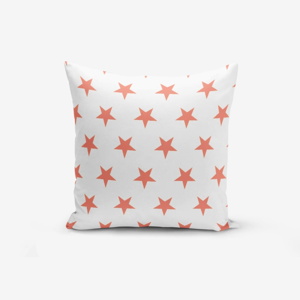 Obliečka na vankúš s prímesou bavlny Minimalist Cushion Covers Pomegranate Star, 45 × 45 cm