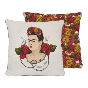Obojstranná obliečka na vankúš Madre Selva Frida Roses, 45 × 45 cm