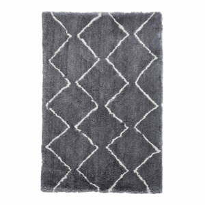 Sivo-béžový ručne tuftovaný koberec Think Rugs Morocco Grey & Cream, 150 × 230 cm