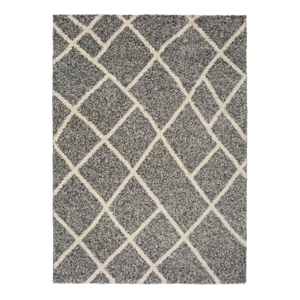 Sivý koberec Universal Kasbah Grey, 133 × 190 cm