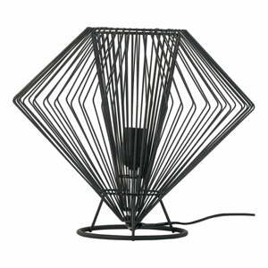 Čierna stolová lampa Vox Cesto, ⌀ 37 cm
