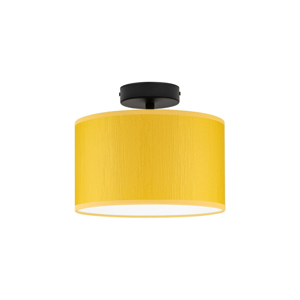 Žlté stropné svietidlo Bulb Attack Doce, ⌀ 25 cm