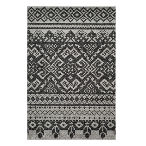 Čierny koberec Amina Area 121 × 182 cm
