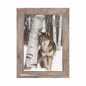 Hnedý rámik na fotografiu Styler Bergen Shabby, 30 × 40 cm