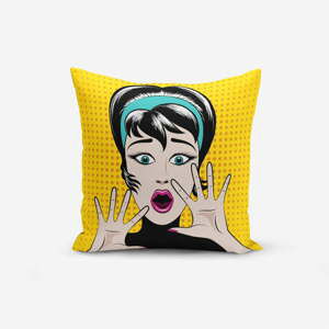 Obliečky na vaknúš s prímesou bavlny Minimalist Cushion Covers PopArt Points, 45 × 45 cm